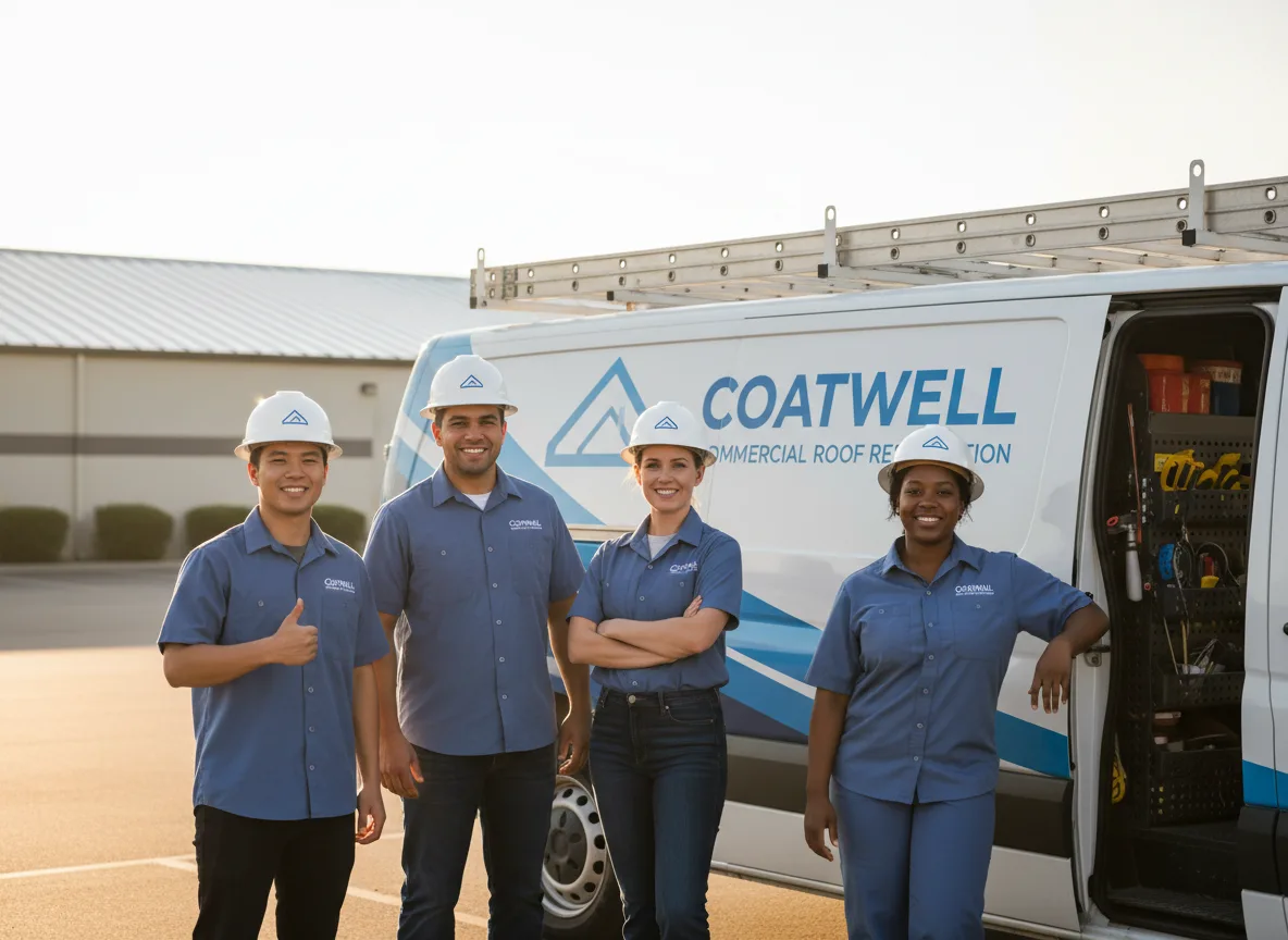Commercial roof coating company in Bristol, IL